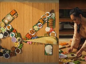 Keren! 64 Hidangan Manis Tradisional Malaysia Dipakai untuk Buat Karya Seni