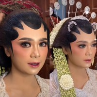 Wolipop sudah menghubungi Irma Elsa Putri yang mengunggah video di Tiktok tersebut. Irma merupakan MUA atau makeup artist dari pengantin yang penampilannya viral itu. Irma mengatakan jika ada ritual yang dilakukan pengantinnya sebelum acara berlangsung. Foto: Dok. Tangkap layar akun TikTok @makeupbyiirma.
