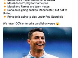 Ronaldo Mau ke City, Netizen Fans MU Kesal Sekali