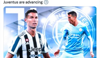 City kabarnya sudah berdiskusi dengan Juventus tentang kepindahan Ronaldo tapi belum ada kesepakatan. Foto: Twitter