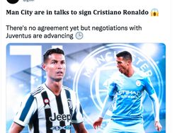 Ronaldo Mau ke City, Netizen Fans MU Kesal Sekali