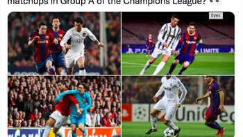 Apakah kita akan melihat mereka berduel lagi di Liga Champions? Foto: Twitter