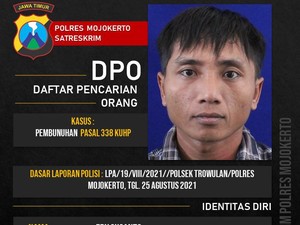 Jika Ketemu Orang di Foto Ini, Laporkan! Dia DPO Pembunuhan