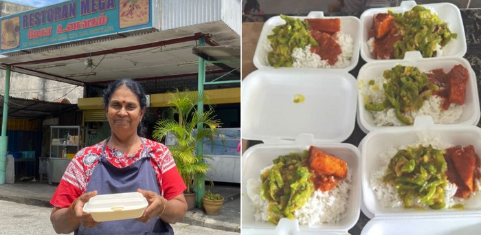 Rumah makan di Malaysia bagikan 600 boks nasi gratis untuk yang membutuhkan di tengah pandemi