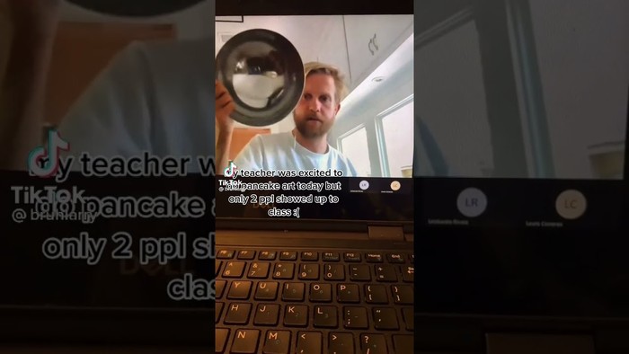 Sedih! Guru Ini Buat Kelas Masak Pancake Online yang Hadir Cuma 2 Orang
