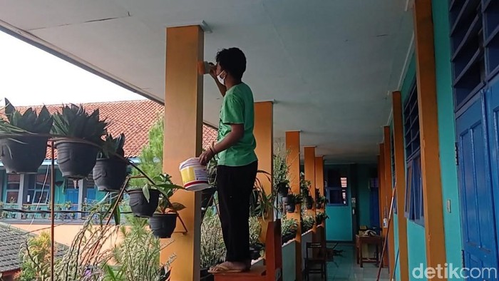 Sekolah di Ciamis mulai berbenah menyambut pembelajaran tatap muka