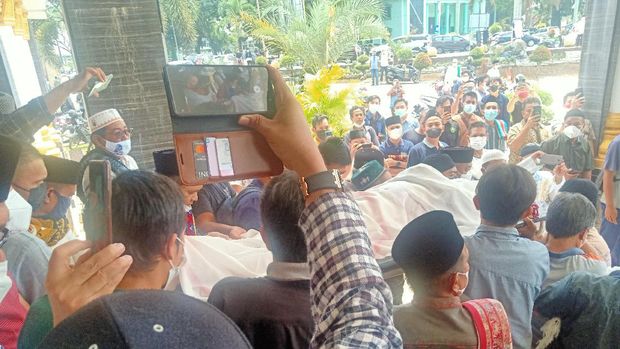 Ustaz di Bengkulu meninggal saat sampaikan khotbah Jumat (Hery-detikcom)
