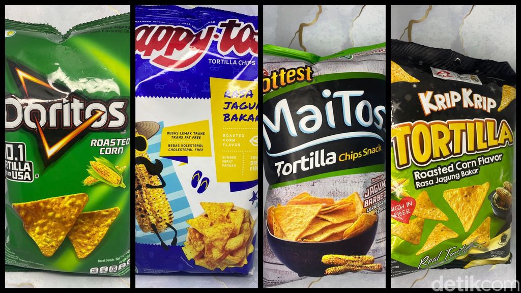 4 Keripik Tortilla Rasa Jagung Bakar, Mana Paling Krenyes Gurih?