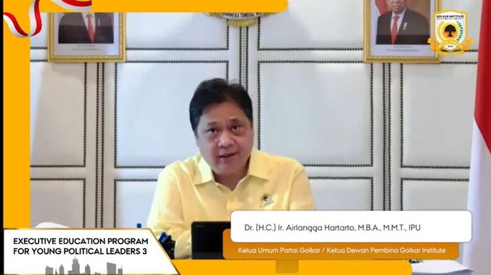 Airlangga Harap Kader Muda Golkar Jadi Pemimpin yang Adaptif