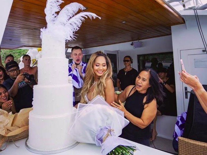 Momen perayaan ulang tahun Alyssa Spischak