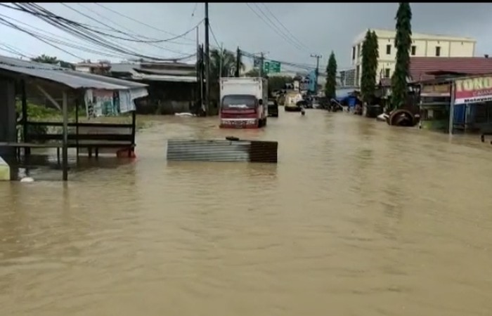 Banjir di Balikpapan. (Dok Istimewa)