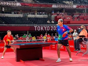 David Jacobs Raih Perunggu di Para Tenis Meja, Netizen: Terima Kasih Pak!
