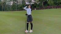 Dita Fakhrana sudah bertahun-tahun menekuni olahraga golf. Foto: Instagram Dita Fakhrana