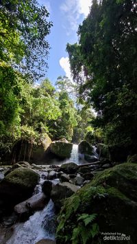 Indahnya Air Terjun Malane Di Tolitoli, Sulawesi Tengah