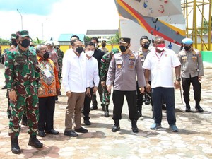 Kapolri Pastikan Pengamanan dan Prokes di Venue PON di Mimika Papua