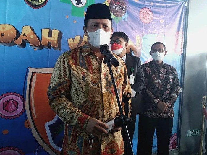 Kepala Badan Nasional Penanggulangan Teror (BNPT) Boy Rafli Amar di Solo, Sabtu (28/8/2021).