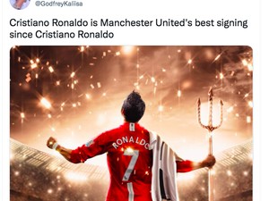 Ronaldo Is Coming Home, Fans Manchester United Sukacita di Linimasa