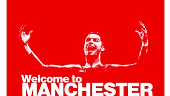 Ronaldo kembali berseragam merah. Foto: Twitter