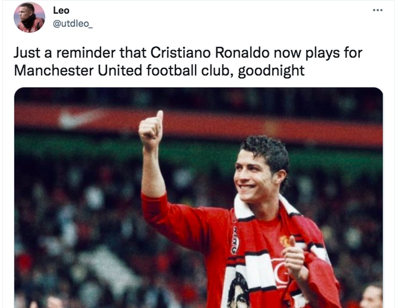 Meme Ronaldo MU