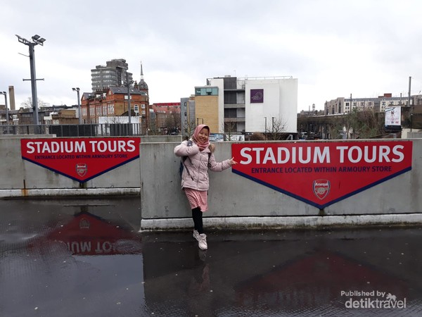 Arsenal Stadium Tours atraksi wisata yang sayang untuk dilewatkan jika berkunjung ke London