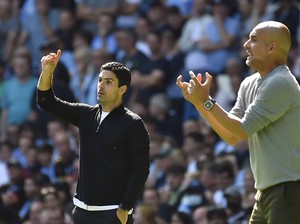 Man City Vs Arsenal: Guardiola Unggul Jauh Duel dengan Arteta