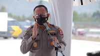 Kabaharkam Polri Komjen Arief Sulistyanto memberi pengarahan terkait pengamanan ajang superbike MotoGP di Sirkuit Mandalika, NTB. Selain soal pengamanan, Arief juga mengingatkan pentingnya menegakan disiplin protokol kesehatan selama kegiatan MotoGP berlangsung.