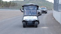 Dihadapan Kabaharkam dan Pejabat Mabes Polri lainnya, Bram Subandoro menggambarkan kondisi lintasan yang hampir rampung pengerjaannya, dan beberapa masalah yang tengah dihadapi termasuk penyelesaian lahan yang masih tersisa. Terkait hal itu Jenderal bintang tiga itu sudah membicarakan segala bentuk pengamanan di sirkut bersama Kapolda NTB termasuk mempersiapkan event MotoGP Mandalika.