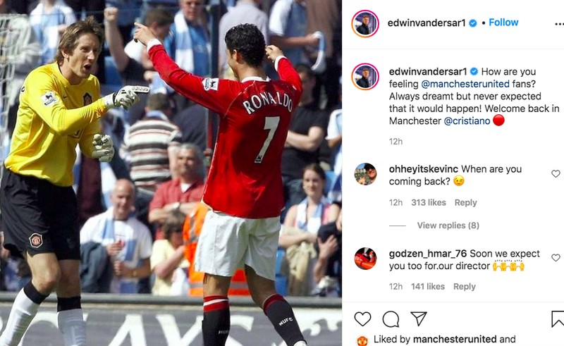 Sambutan untuk Ronaldo
