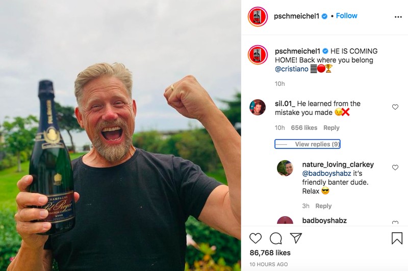 Sambutan untuk Ronaldo