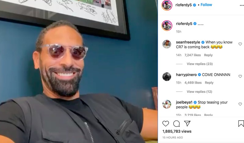 Sambutan untuk Ronaldo