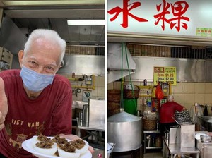 Sebelum Pensiun, Penjual Kaki Lima Legendaris Ini Bagikan Resep Rahasia Makanannya