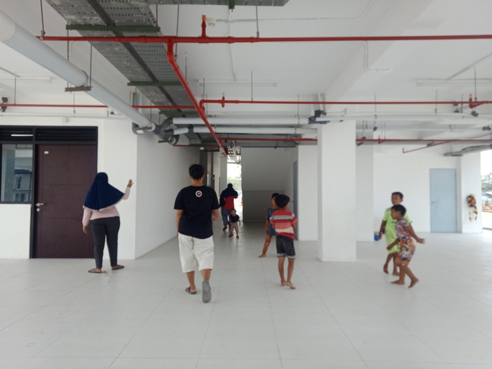 Suasana di Kampung Susun Akuarium (Nahda-detikcom)