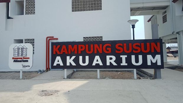 Suasana di Kampung Susun Akuarium (Nahda-detikcom)