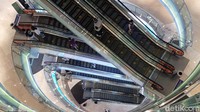 Begini suasana di Grand Indonesia saat akhir pekan, Sabtu (28/8).