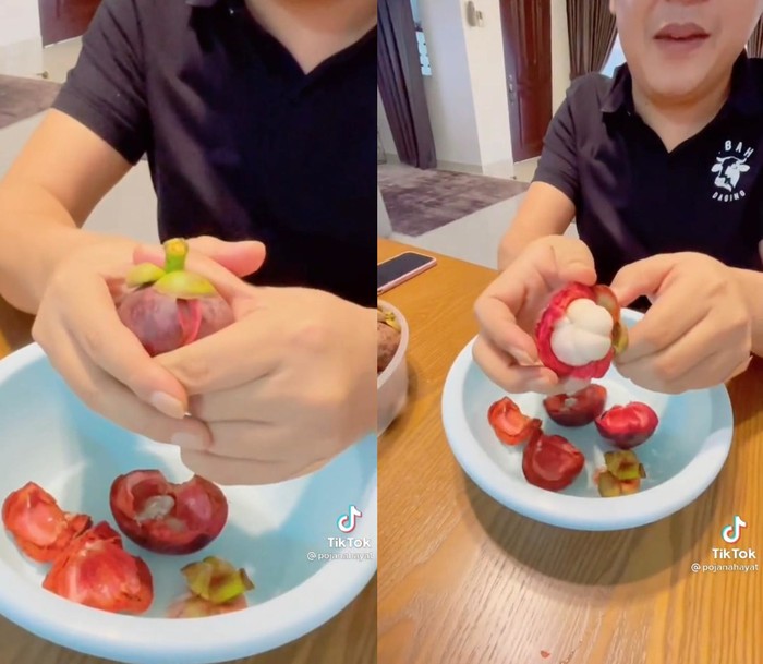 Viral Cara Tradisional Buka Buah Manggis, Lebih Praktis dan Mudah! Viral Cara Tradisional Buka Buah Manggis, Lebih Praktis dan Mudah!