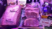 Mau belanja wagyu? GS The Fresh di Mampang juga menyediakannya. Tersedia berbagai jenis potongan daging yang bisa kamu pilih.