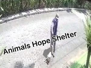 Video Seekor Anjing Ditembak Senapan Angin Lalu Diseret Viral di Medsos