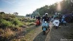 Asyiknya Keliling Kota Naik Vespa di Yogyakarta
