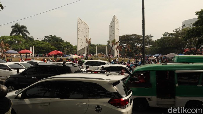 Kawasan Monumen Perjuangan Badung ramai diserbu warga
