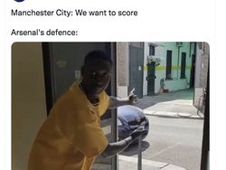 Meme Kocak Arsenal Menggelepar di Dasar Klasemen