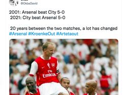Meme Kocak Arsenal Menggelepar di Dasar Klasemen