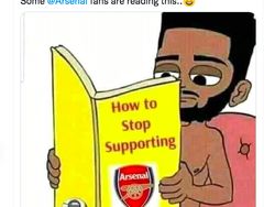 Meme Kocak Arsenal Menggelepar di Dasar Klasemen