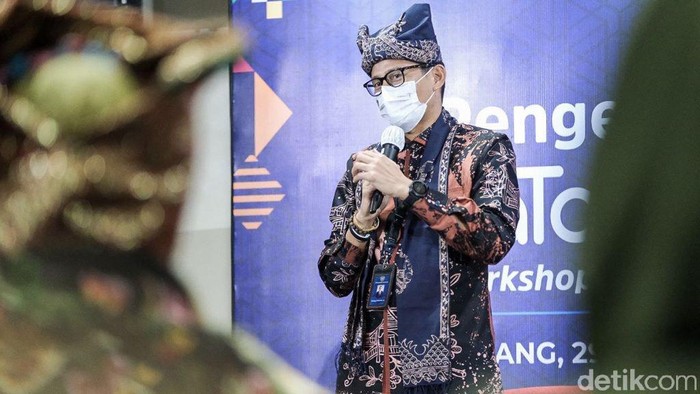 Sandiaga Uno workshop umkm di Sumbar