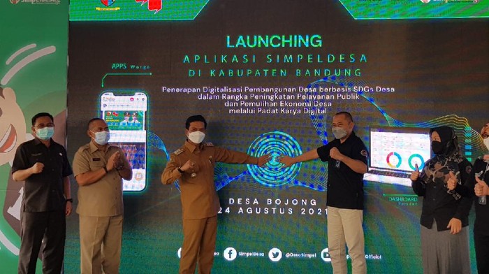 Untuk mendigitalisasi desa, sebanyak 23 desa di Kabupaten serentak memanfaatkan aplikasi simpeldesa.