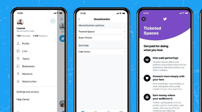 Ticketed Spaces Jadi Solusi Kreator Mendapatkan Penghasilan di Twitter