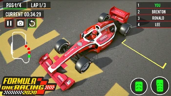 Rekomendasi berikutnya datang dari Formula Car Racing, di mana game ini sudah diunduh hingga 50 juta pemain di Google Play Store. Foto: (Google Play Store)