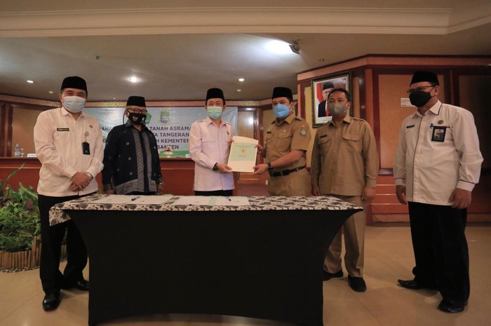 Bangun Asrama Haji, Pemkot Tangerang Hibahkan Lahan 4,1 Hektare