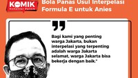 Menanggapi usulan interpelasi itu, Anies bermanuver dengan mengundang 7 fraksi DPRD untuk makan malam. Anies mengaku bahwa dia sibuk bekerja tangani COVID-19.