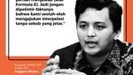 Bola Panas Usul Interpelasi Formula E untuk Anies