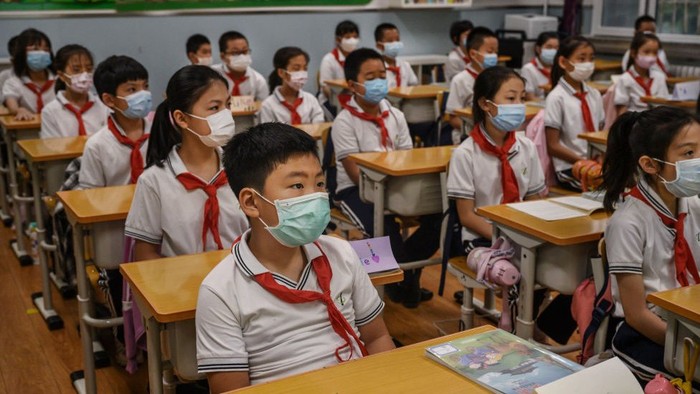 China larang PR dan ujian tertulis untuk murid kelas satu dan dua SD
